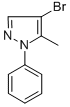 structure of CAS# 50877-44-6, 4-Bromo-5-Methyl-1-Phenyl-1H-Pyrazole;4-BROMO-5-METHYL-1-PHENYL-1H-PYRAZOLE