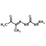 CAS#: 50883-75-5， N''-[(2E)-3-Oxo-2-Butanylidene]Carbonohydrazide