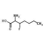 CAS#: 50885-02-4， 2-Amino-3-Fluoroheptanoic Acid