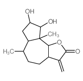 CAS#: 5090-67-5， (3aS,6abeta,9bbeta)-3a,4,5,6,6a,7,8,9,9a,9B-Decahydro-8beta,9beta-Dihydroxy-6alpha,9aalpha-Dimethyl-3-Methyleneazuleno[4,5-b]Furan-2(3H)-One
