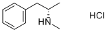 structure of CAS# 51-57-0, (+)-Methamphetamine Hydrochloride;(2S)-N-Methyl-1-Phenyl-Propan-2-Amine Hydrochloride;Methyl-[(1S)-1-Methyl-2-Phenyl-Ethyl]Amine Hydrochloride;(+)-2-Methylamino-2-Phenylpropane Hydrochloride