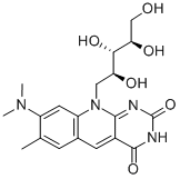 结构式 CAS# 51093-55-1, 玫瑰黄色素