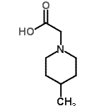 CAS#: 511237-54-0， (4-Methyl-1-Piperidinyl)Acetic Acid