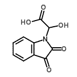 CAS#: 511536-04-2， (2,3-Dioxo-2,3-Dihydro-1H-Indol-1-Yl)(Hydroxy)Acetic Acid