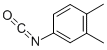 structure of CAS# 51163-27-0, 3,4-Dimethylphenyl Isocyanate;3,4-DIMETHYLPHENYL ISOCYANATE