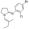 CAS 登录号:51170-82-2, 2-((4-溴-2-氯苯基)亚氨基)-1-(2-甲基-1-丁烯基)-吡咯烷