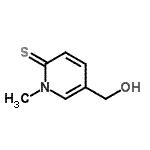 CAS#: 51206-44-1， 5-(Hydroxymethyl)-1-Methyl-2(1H)-Pyridinethione
