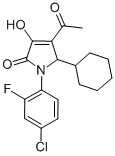 CAS#: 512177-31-0， 4-Acetyl-1-(4-Chloro-2-Fluorophenyl)-5-Cyclohexyl-1,5-Dihydro-3-Hydroxy-2H-Pyrrol-2-One