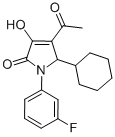 CAS#: 512177-56-9， 4-Acetyl-5-Cyclohexyl-1-(3-Fluorophenyl)-1,5-Dihydro-3-Hydroxy-2H-Pyrrol-2-One