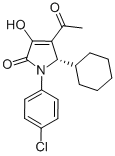 CAS#: 512178-18-6， (5S)-4-Acetyl-1-(4-Chlorophenyl)-5-Cyclohexyl-1,5-Dihydro-3-Hydroxy-2H-Pyrrol-2-One