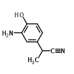 CAS#: 51234-23-2， 2-(3-Amino-4-Hydroxyphenyl)Propanenitrile