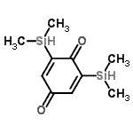 CAS#: 512834-05-8， 2,6-Bis(Dimethylsilyl)-1,4-Benzoquinone