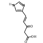 CAS#: 512848-73-6， (4E)-5-(1H-Imidazol-4-Yl)-3-Oxo-4-Pentenoic Acid