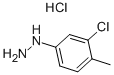 structure of CAS# 51304-65-5, (3-Chloro-4-Methylphenyl)Hydrazine Hydrochloride;(3-Chloro-4-Methyl-Phenyl)Hydrazine;Sbb017154;Zinc00164931