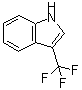 CAS#: 51310-55-5， 3-Trifluoromethyl-1H-Indole