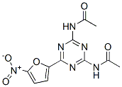 CAS#: 51325-35-0， N,N'-[6-(5-Nitro-2-furanyl)-1,3,5-triazine-2,4-diyl]bisacetamide
