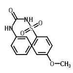 CAS#: 51327-24-3， 4-Methoxy-N-(Phenylcarbamoyl)Benzenesulfonamide