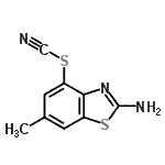 CAS#: 51335-54-7， 2-Amino-6-Methyl-1,3-Benzothiazol-4-Yl Thiocyanate