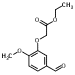 CAS#: 51336-38-0， Ethyl (5-Formyl-2-Methoxyphenoxy)Acetate