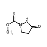 CAS#: 51356-41-3， O-Methyl 3-Oxo-1-Pyrazolidinecarbothioate