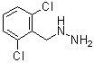 结构式 CAS# 51421-14-8, (2,6-二氯苄基)肼