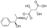 CAS#: 51442-15-0， [R-(R*,S*)]-beta-Hydroxy-alpha-Methylphenethylammonium [R-(R*,R*)]-Hydrogen Tartrate
