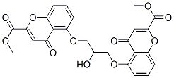 CAS#: 51471-26-2， Dimethyl 5,5'-[(2-Hydroxytrimethylene)Bis(Oxy)]Bis[4-Oxo-4H-1-Benzopyran-2-Carboxylate]