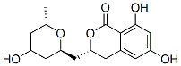 CAS#: 51484-09-4， (3R)-3,4-Dihydro-6,8-Dihydroxy-3-[[(2R,6S)-Tetrahydro-4-Hydroxy-6-Methyl-2H-Pyran-2-Yl]Methyl]-1H-2-Benzopyran-1-One