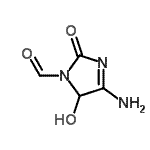 CAS#: 51495-77-3， 4-Amino-5-Hydroxy-2-Oxo-2,5-Dihydro-1H-Imidazole-1-Carbaldehyde
