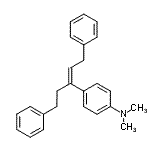 CAS#: 515132-00-0， 4-[(2Z)-1,5-Diphenyl-2-Penten-3-Yl]-N,N-Dimethylaniline