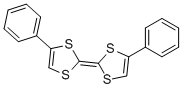 structure of CAS# 5152-94-3, 4,4'-Di-Phenyl-Tetrathiafulvalene;4,4'-DIPHENYL-[2,2']BIS[[1,3]DITHIOLYLIDENE];4,4'-DIPHENYLTETRATHIAFULVALENE, TECH.;4,4'-DI-PHENYL-TETRATHIAFULVALENE