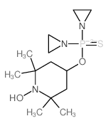 CAS#: 51526-59-1， 4-[[Bis(1-aziridinyl)phosphinothioyl]oxy]-2,2,6,6-tetramethyl-1-Piperidinyloxy
