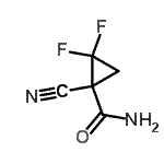 CAS#: 51550-07-3， 1-Cyano-2,2-Difluorocyclopropanecarboxamide