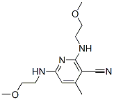 CAS#: 51560-68-0， 2,6-Bis(2-Methoxyethylamino)-4-Methylnicotinonitrile