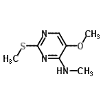 CAS#: 515824-59-6， 5-Methoxy-N-Methyl-2-Methylsulfanyl-Pyrimidin-4-Amine