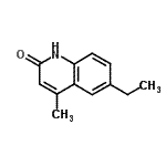 structure of CAS# 51592-38-2, 6-Ethyl-4-Methyl-2(1H)-Quinolinone;2-Hydroxy-4-methyl-6-ethylquinoline;6-ethyl-4-methyl-2(1H)-quinolinone;6-ethyl-4-methylhydroquinolin-2-one