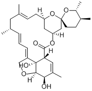 structure of CAS# 51596-10-2, Milbemectin A3;(6R,25R)-5-O-Demethyl-28-Deoxy-6,28-Epoxy-25-Methylmilbemycin B;Milbemycin A3