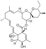 structure of CAS# 51596-11-3, Milbemectin A4;Milbemycin A4;Milbemycin B, 5-O-Demethyl-28-Deoxy-6,28-Epoxy-25-Ethyl-, (6R,25R)-
