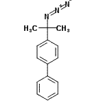 CAS#: 51677-40-8， 4-(2-Azido-2-Propanyl)Biphenyl