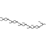 CAS#: 51743-70-5， (2Z,6Z,10E,14E,18Z,22E,26E,30Z,34E)-3,7,11,15,19,23,27,31,35,39-Decamethyl-2,6,10,14,18,22,26,30,34,38-Tetracontadecaen-1-Ol