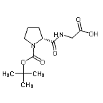 CAS#: 51785-82-1， 1-{[(2-Methyl-2-Propanyl)Oxy]Carbonyl}-D-Prolylglycine