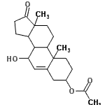 CAS#: 517894-20-1， 7-Hydroxy-17-Oxoandrost-5-En-3-Yl Acetate