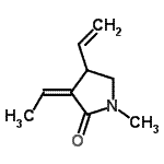 CAS#: 517913-59-6， (3Z)-3-Ethylidene-1-Methyl-4-Vinyl-2-Pyrrolidinone