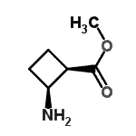 CAS#: 517914-00-0， Methyl (1R,2S)-2-Aminocyclobutanecarboxylate