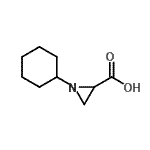 CAS#: 518038-15-8， 1-Cyclohexyl-2-Aziridinecarboxylic Acid