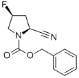CAS#: 518047-78-4， (2S,4S)-2-Cyano-4-Fluoro-1-Pyrrolidinecarboxylic Acid Phenylmethyl Ester
