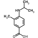 CAS#: 518335-91-6， 4-(Isopropylamino)-3-Methylbenzoic Acid