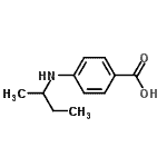 CAS#: 518336-10-2， 4-(Sec-Butylamino)Benzoic Acid