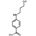 CAS#: 518336-11-3， 4-[(3-Hydroxypropyl)Amino]Benzoic Acid