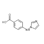 CAS#: 518336-12-4， 4-(1H-Imidazol-1-Ylamino)Benzoic Acid